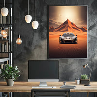 Speed in the Sands Poster PosterGoat