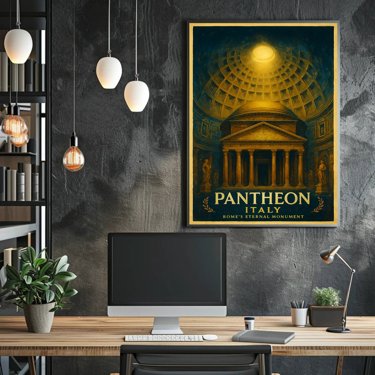 Pantheon Romes Eternal Monument Poster