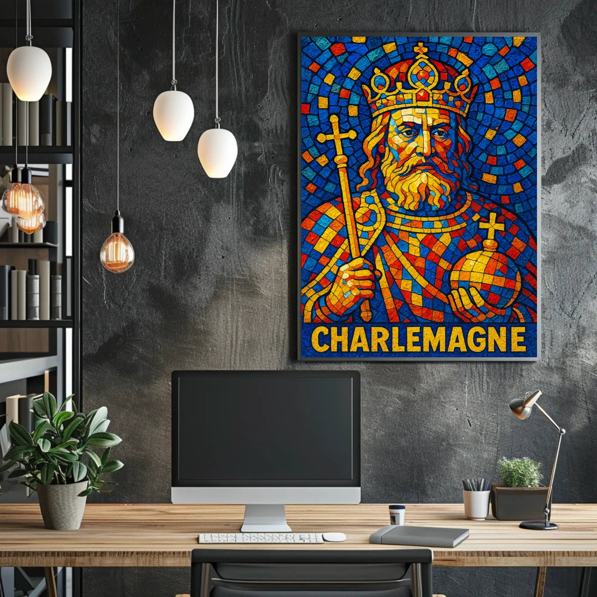 Charlemagne The Great Emperor Poster