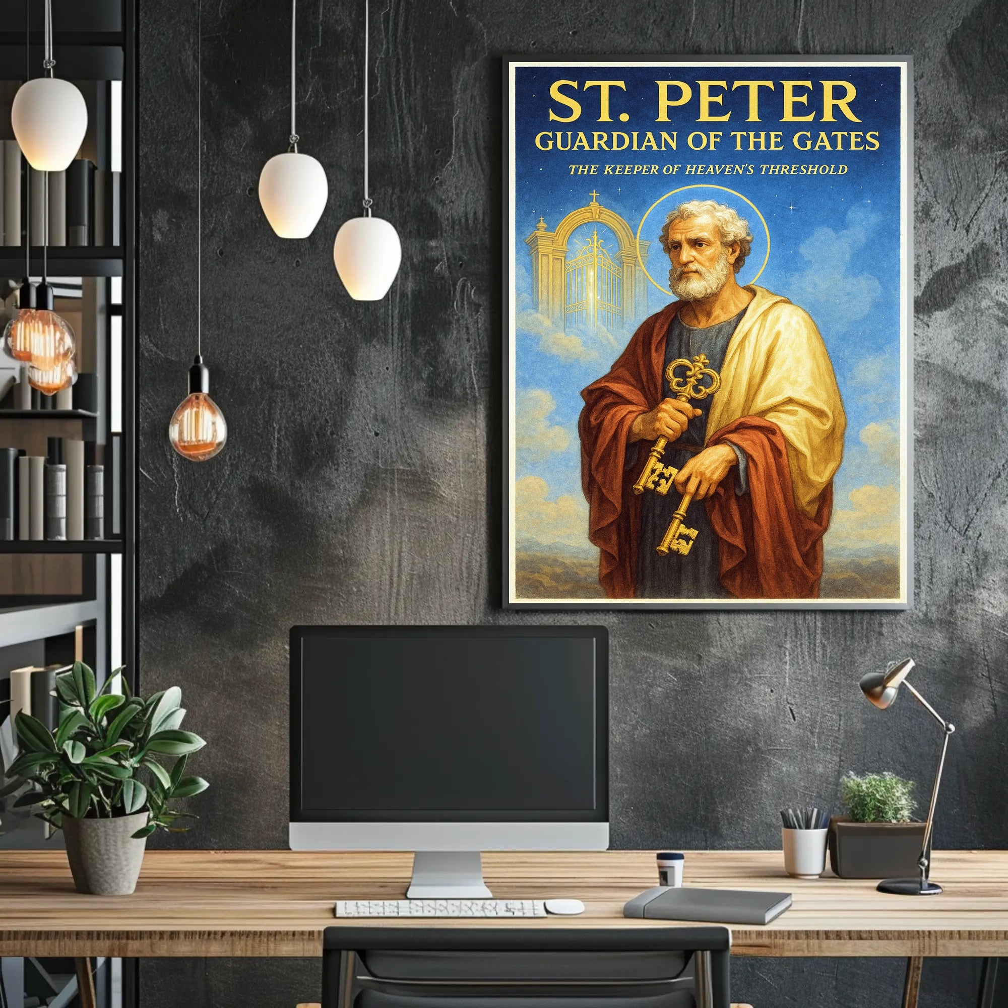 St. Peter - Guardian of the Gates Poster PosterGoat