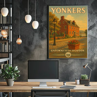 Yonkers Gateway to the Hudson Poster
