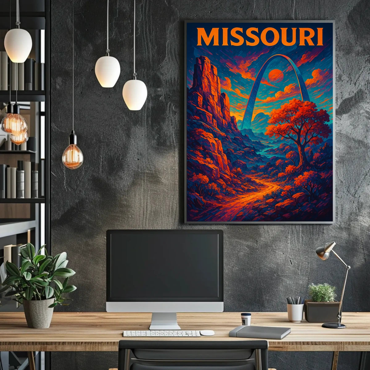 Missouri Landscape Poster