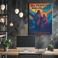 Saints Perpetua and Felicity Poster