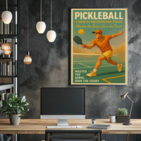 Pickleball Mastery Poster