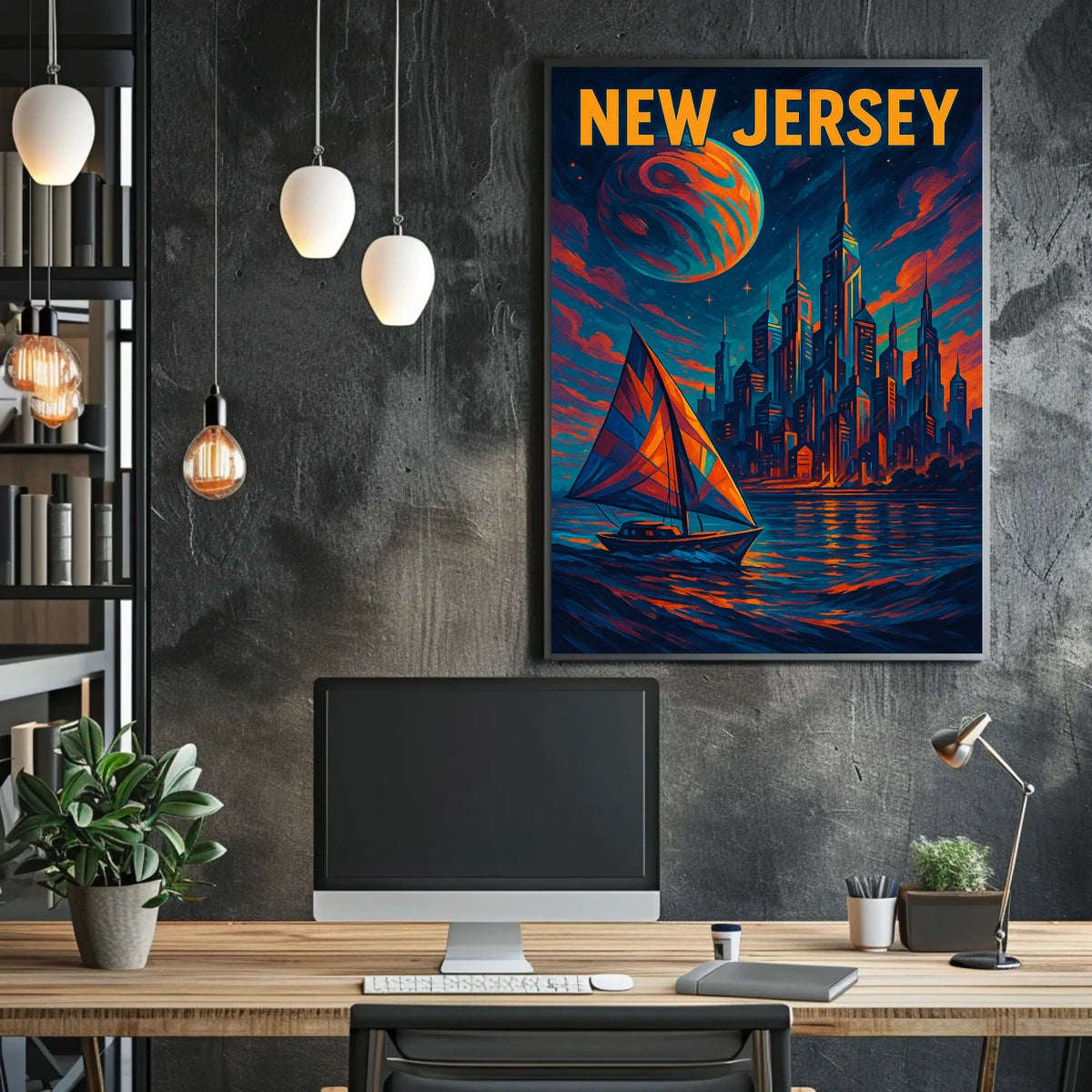 New Jersey A Cosmic Perspective Poster