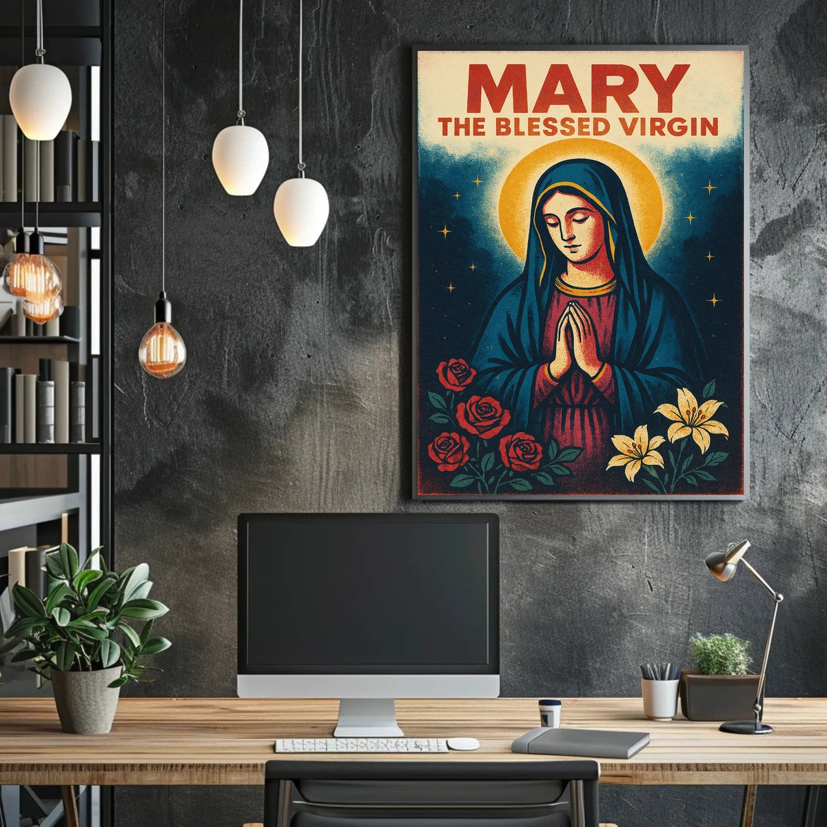 Mary The Blessed Virgin Poster