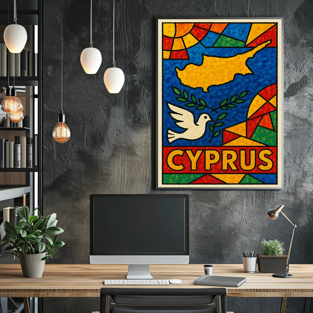 Cyprus A Mosaic Of Peace Poster