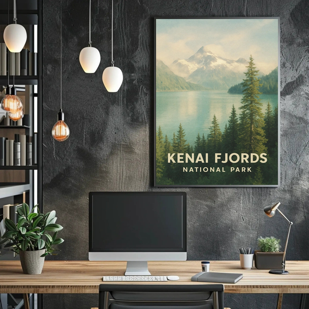 Kenai Fjords National Park Poster
