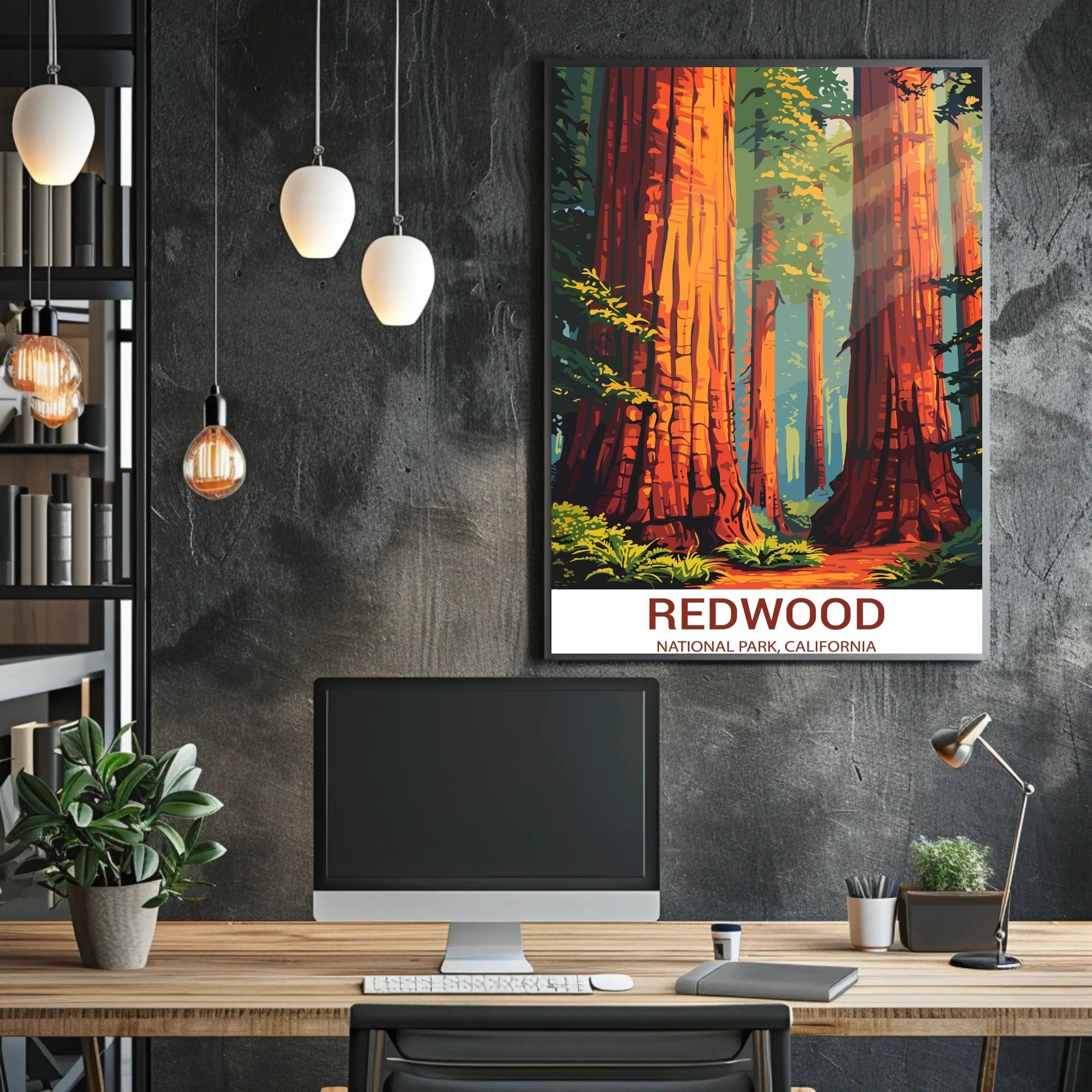 Redwood National Park: Majestic Giants Poster