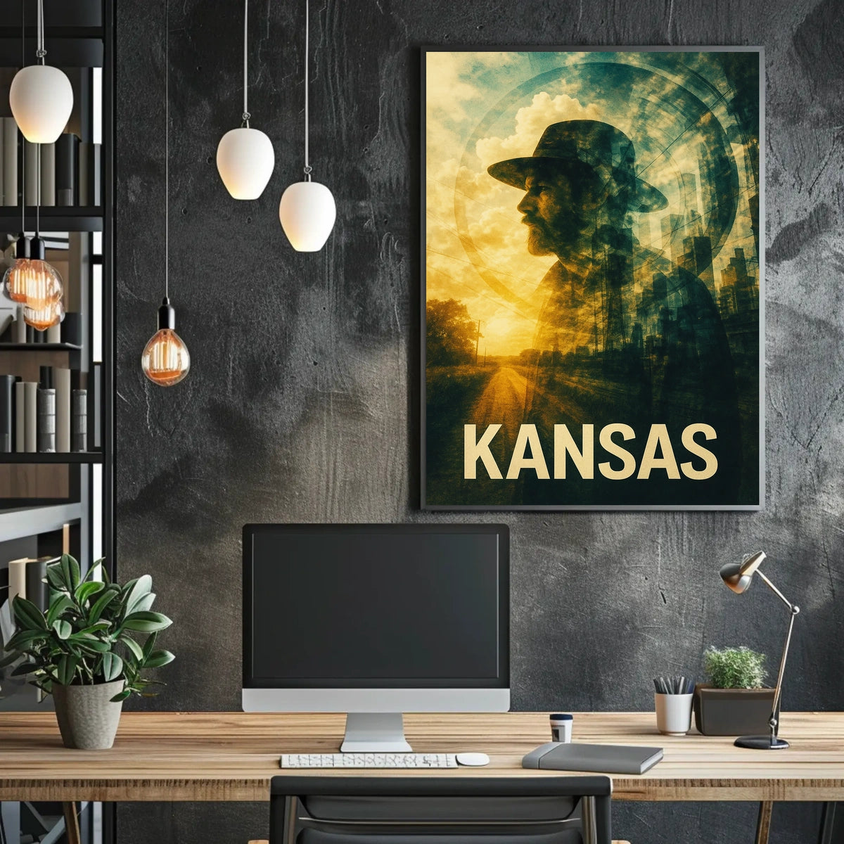 Kansas Reflections Poster