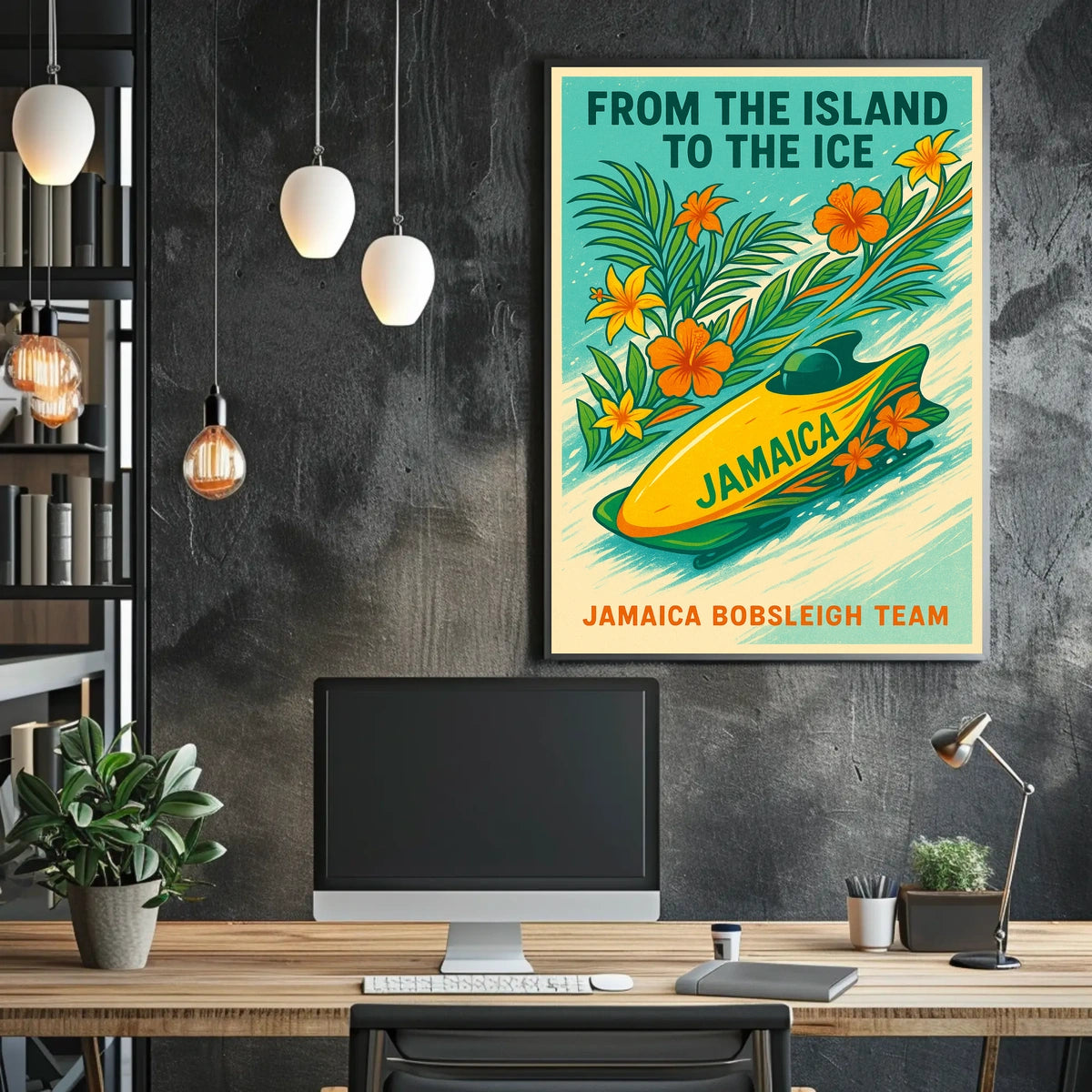 From the Island to the Ice Poster