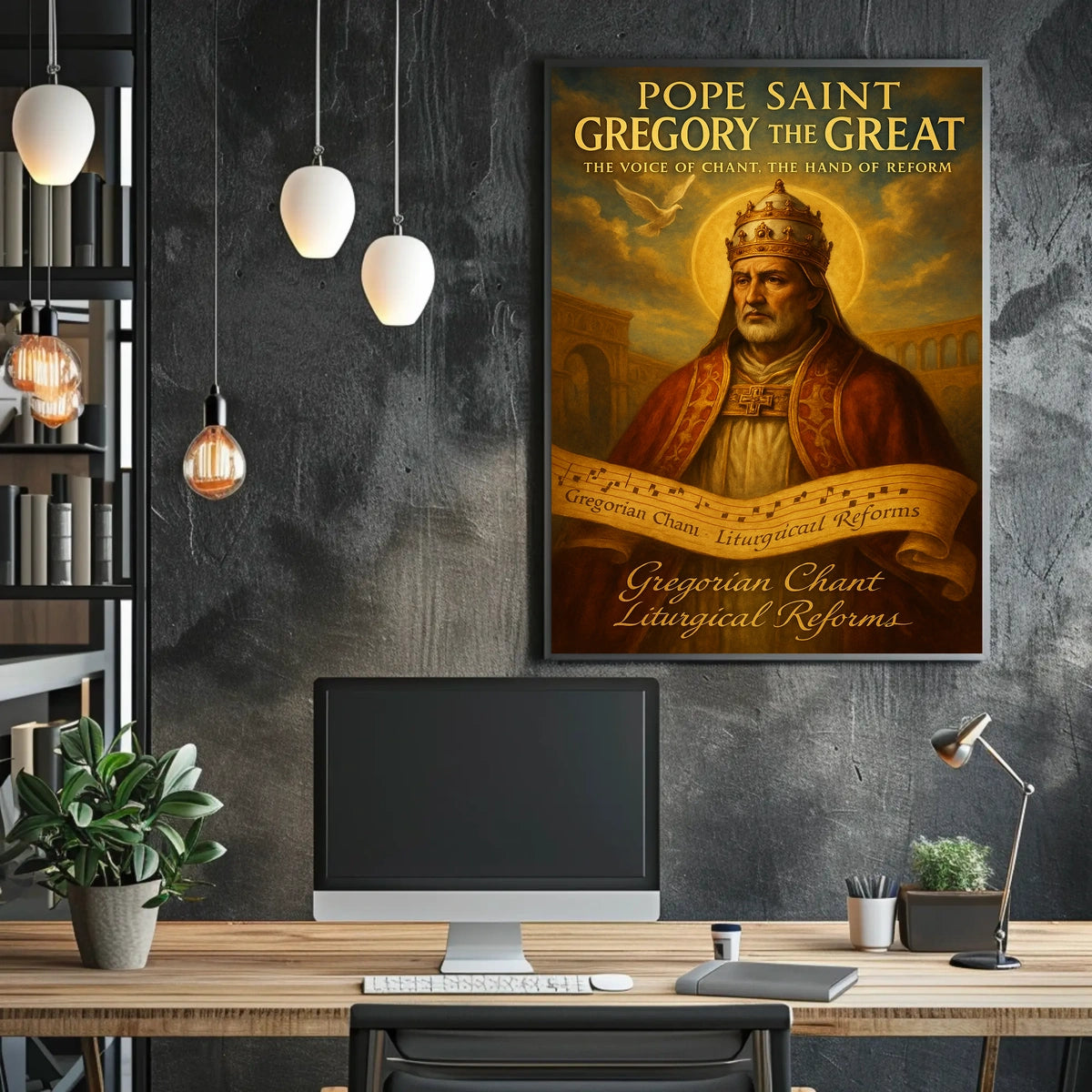 Pope Saint Gregory The Great Poster