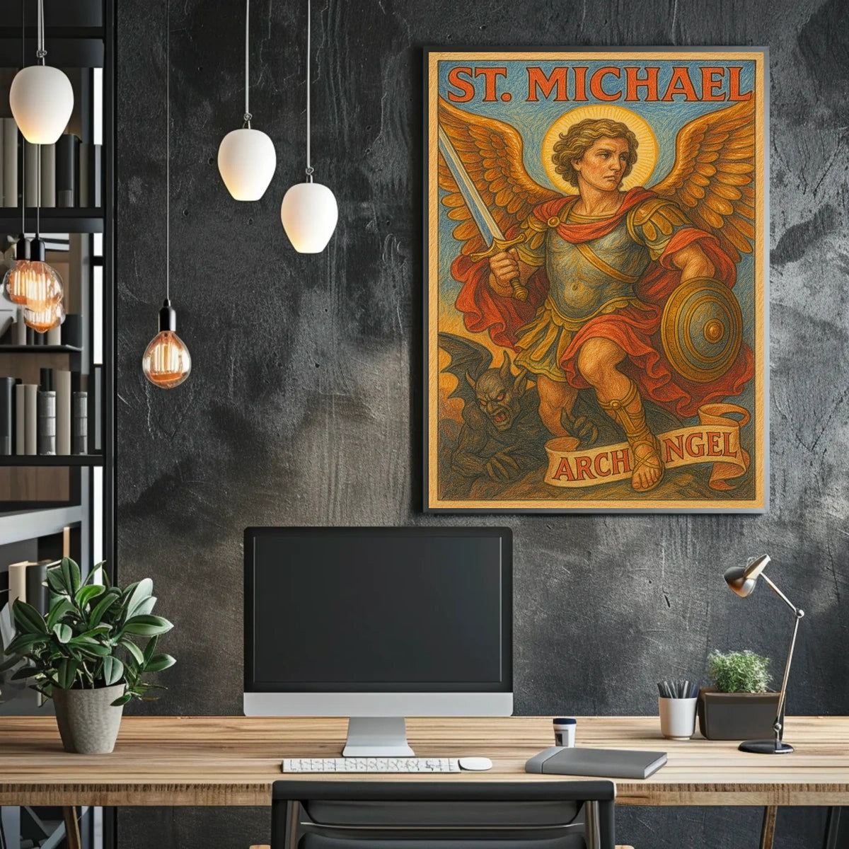 St. Michael The Archangel Poster
