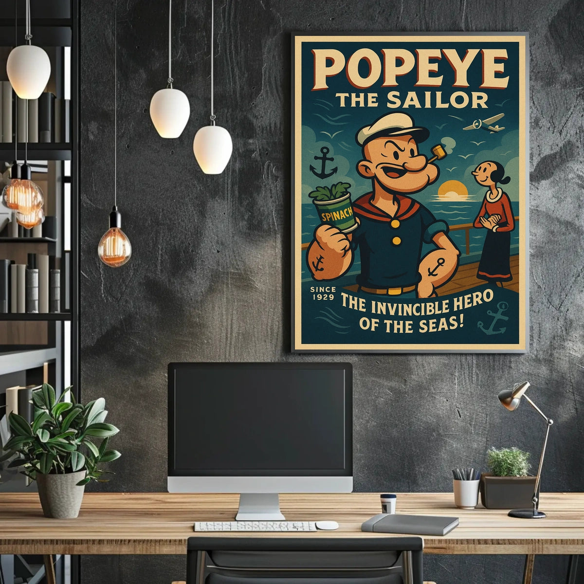 Popeye 1929 Art Poster POP-22