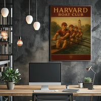 Harvard Boat Club Honoring a Legacy Poster