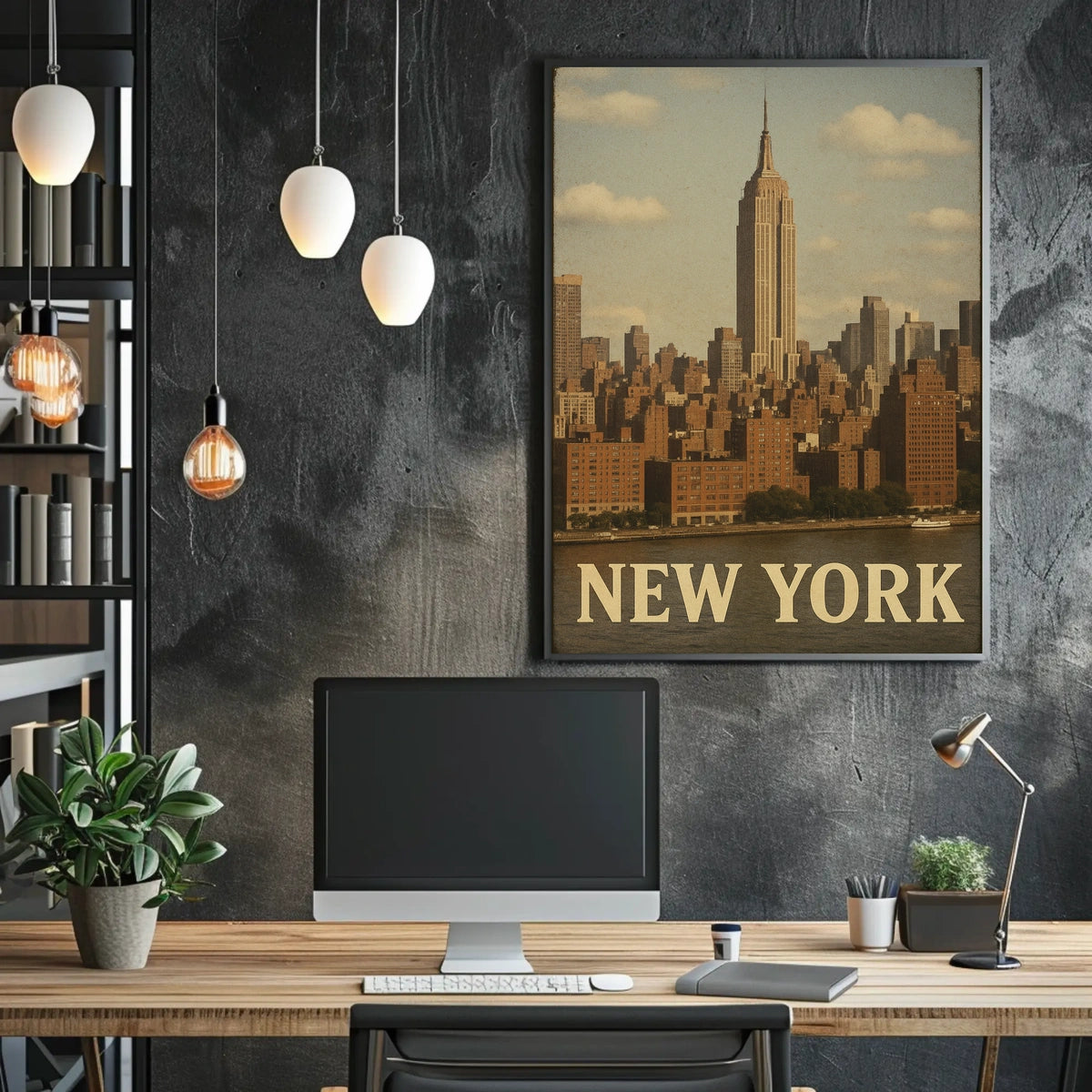 New York City Skyline Poster