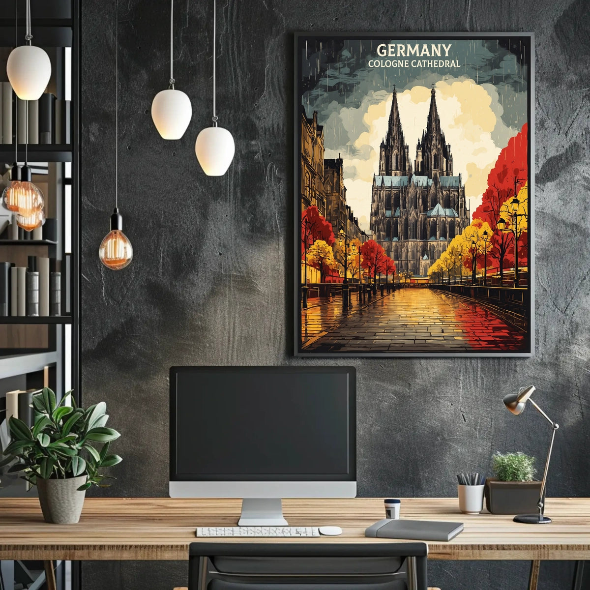 Cologne Cathedral in Germany Poster