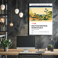 Below Meguro by Katsushika Hokusai Poster