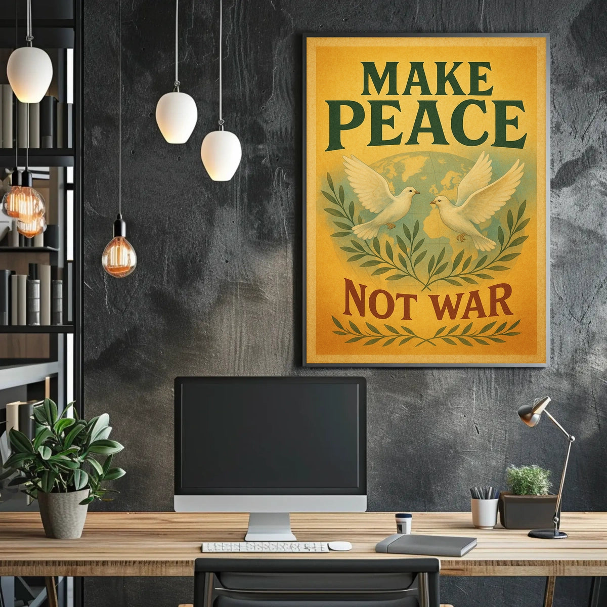 Make Peace Not War Poster