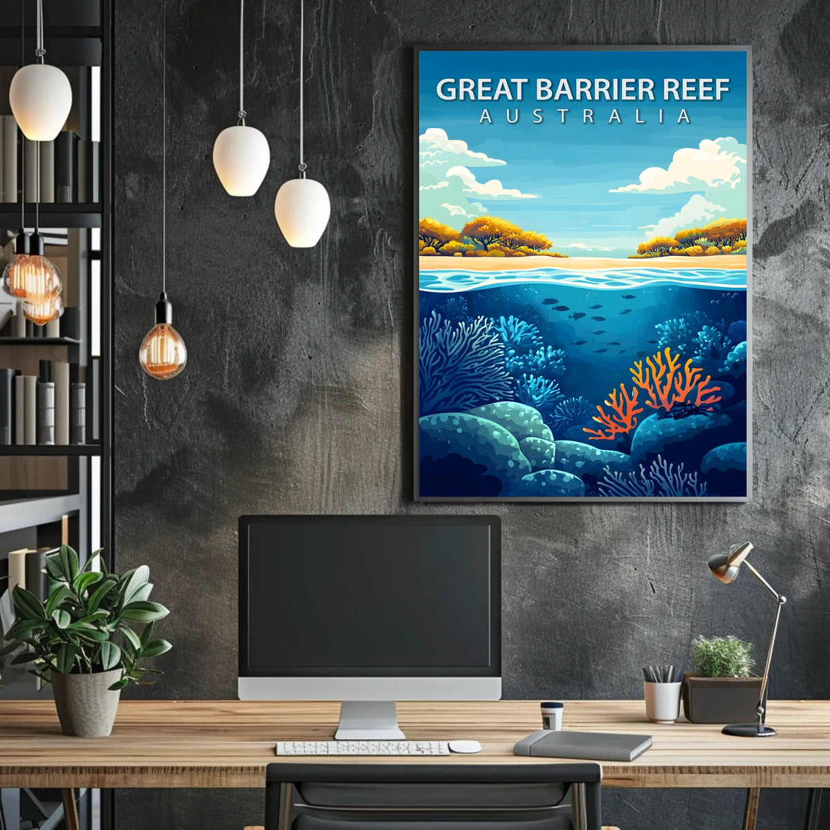 Great Barrier Reef Australia Poster