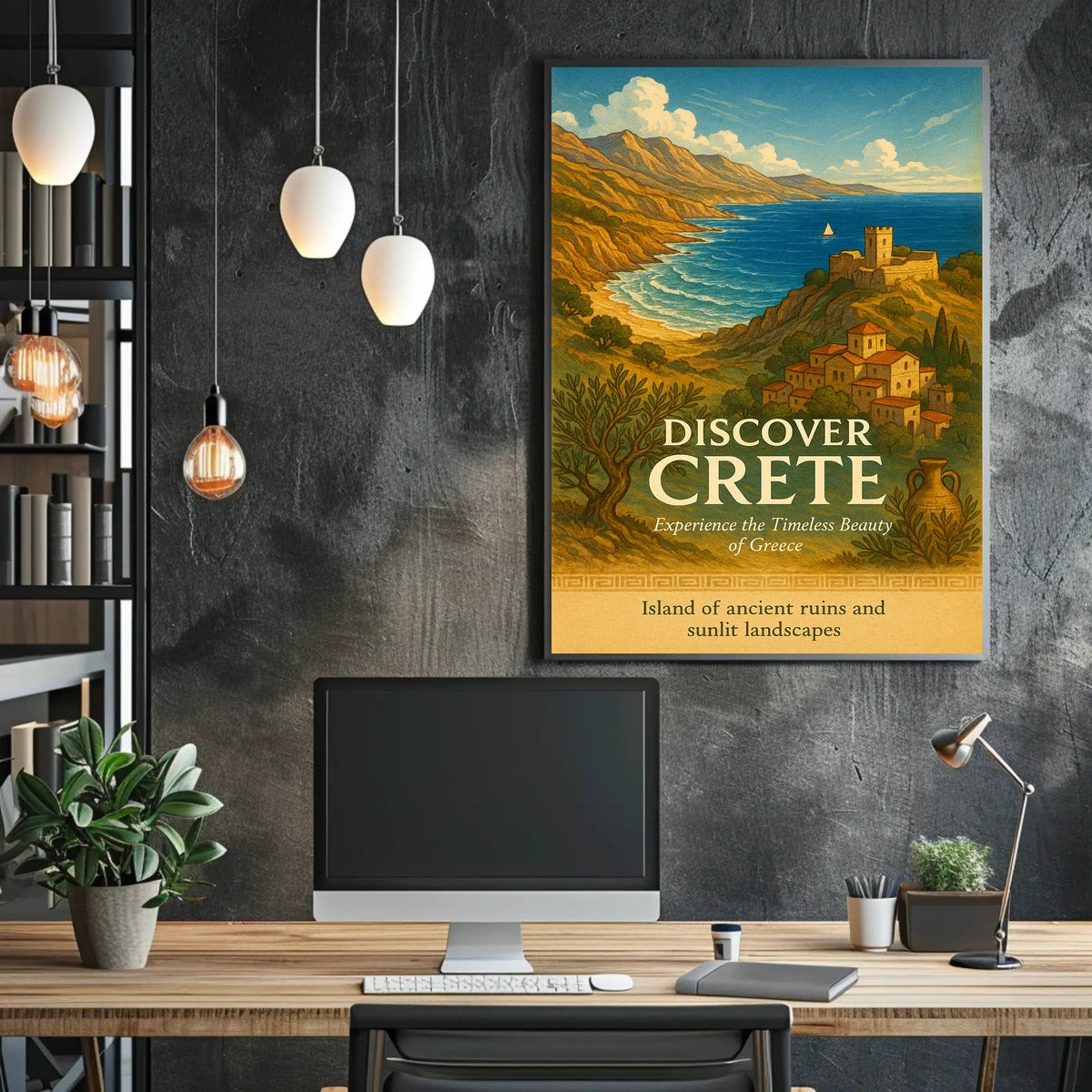 Discover Crete Poster