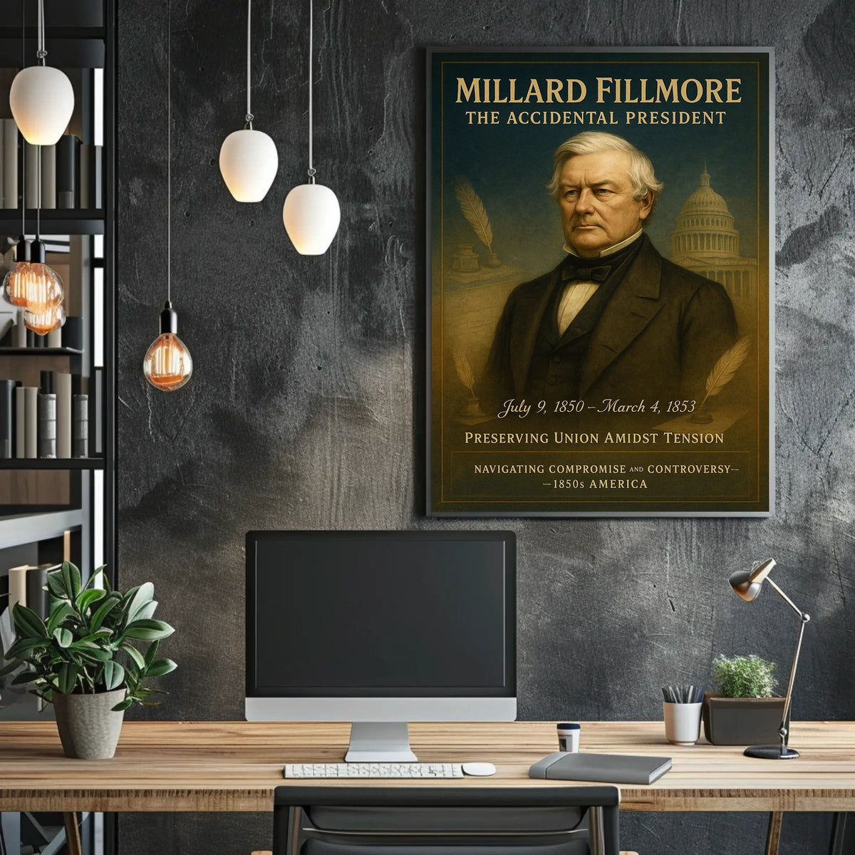 Millard Fillmore The Accidental President Poster