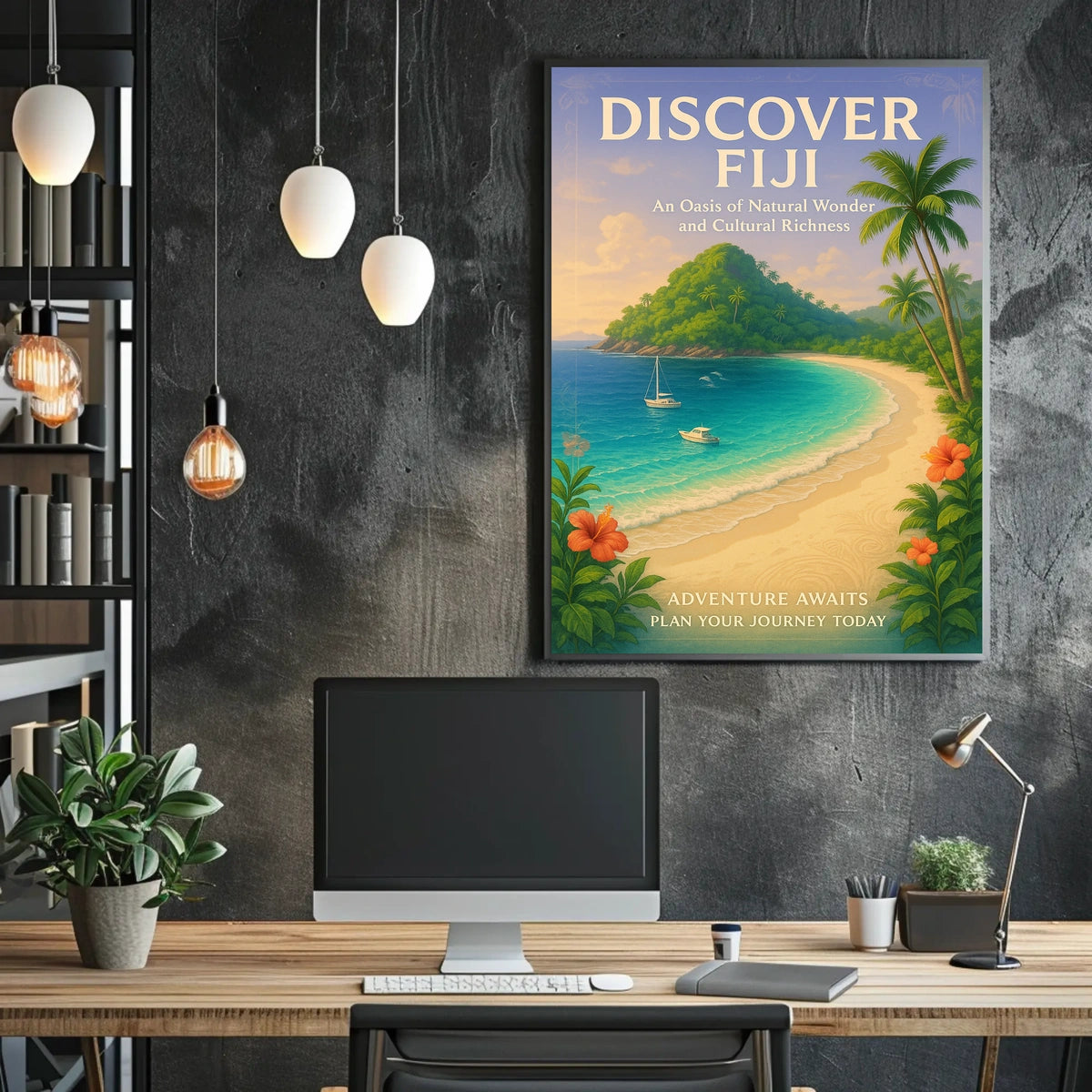 Discover Fiji Poster