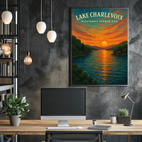 Lake Charlevoix MichiganS Hidden Gem Poster