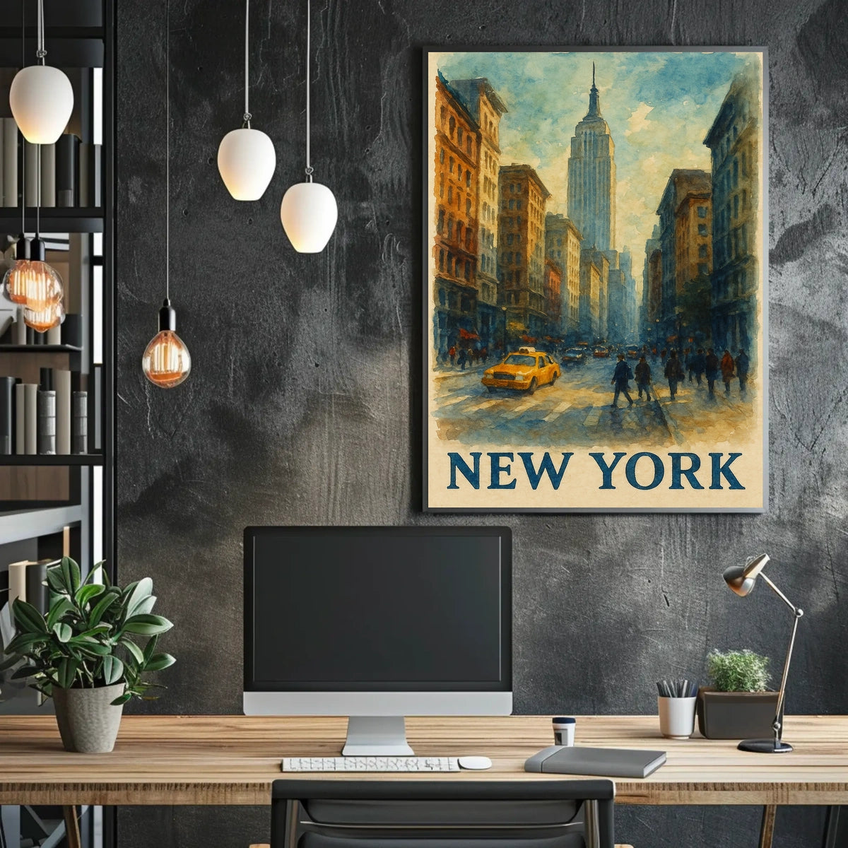 New York City Streets Poster