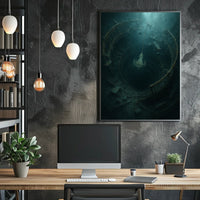 Underwater Elegance Poster