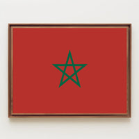 Morocco Flag Poster