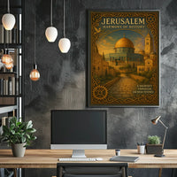 Jerusalem Harmony of History Poster