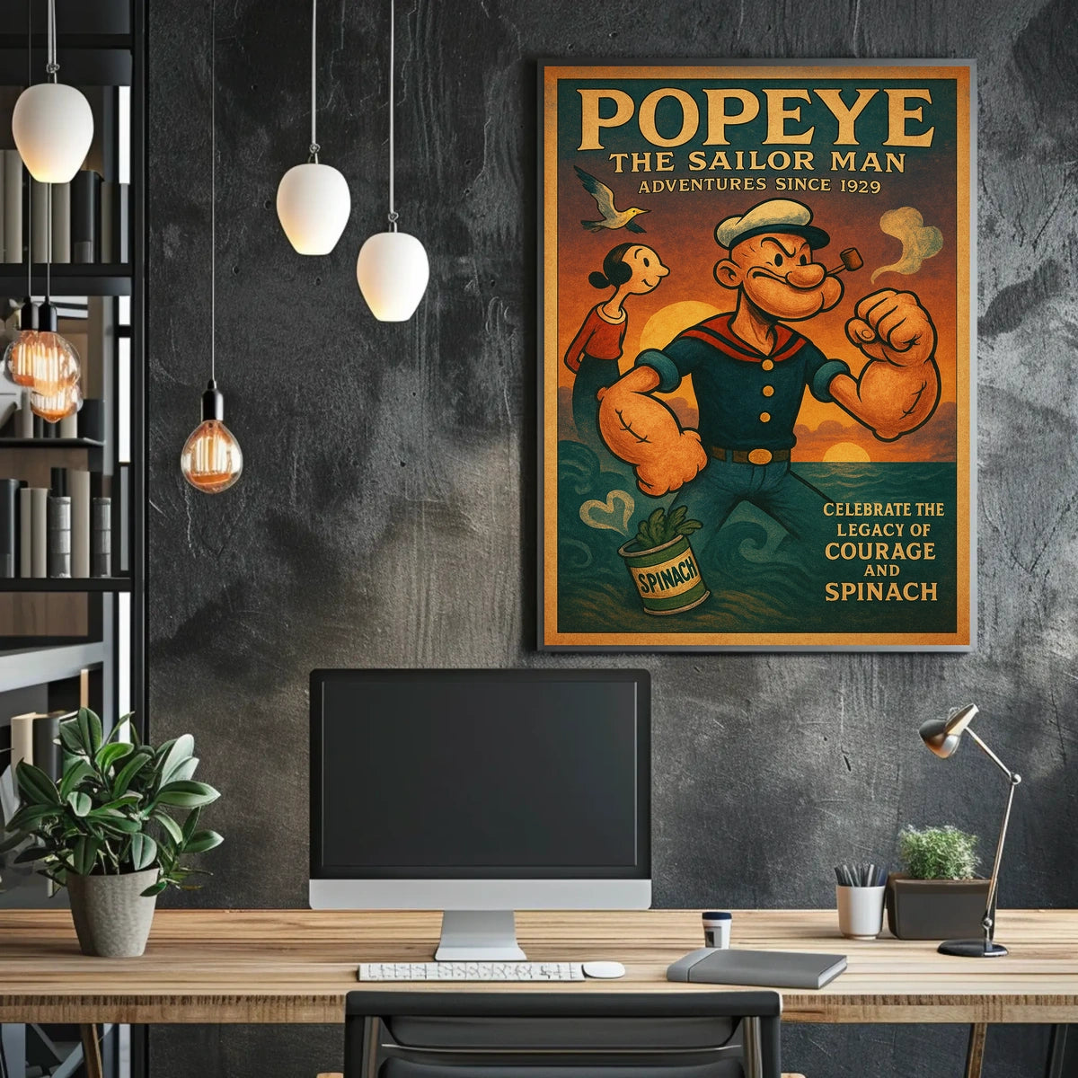 Popeye 1929 Art Poster POP-88