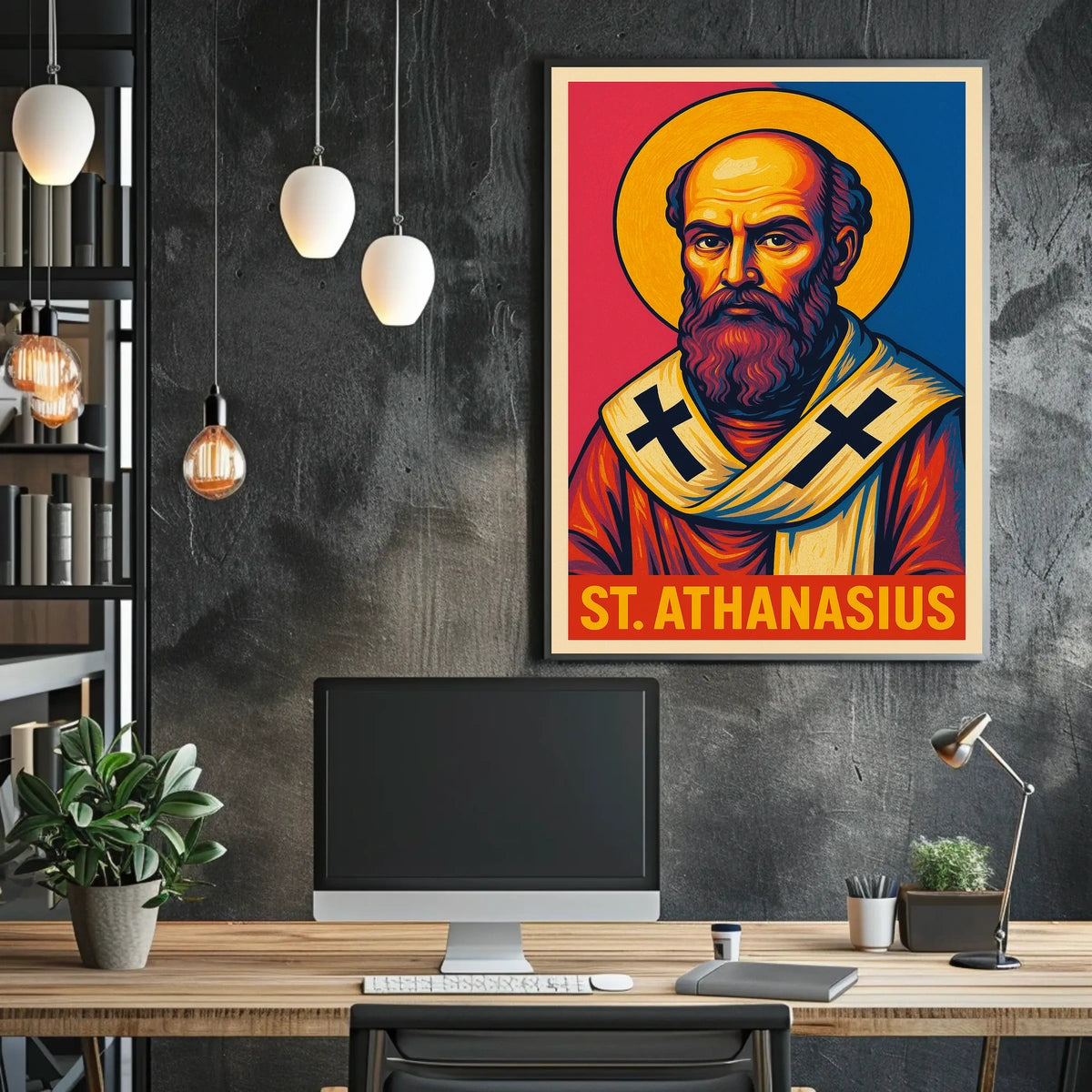 St. Athanasius Poster