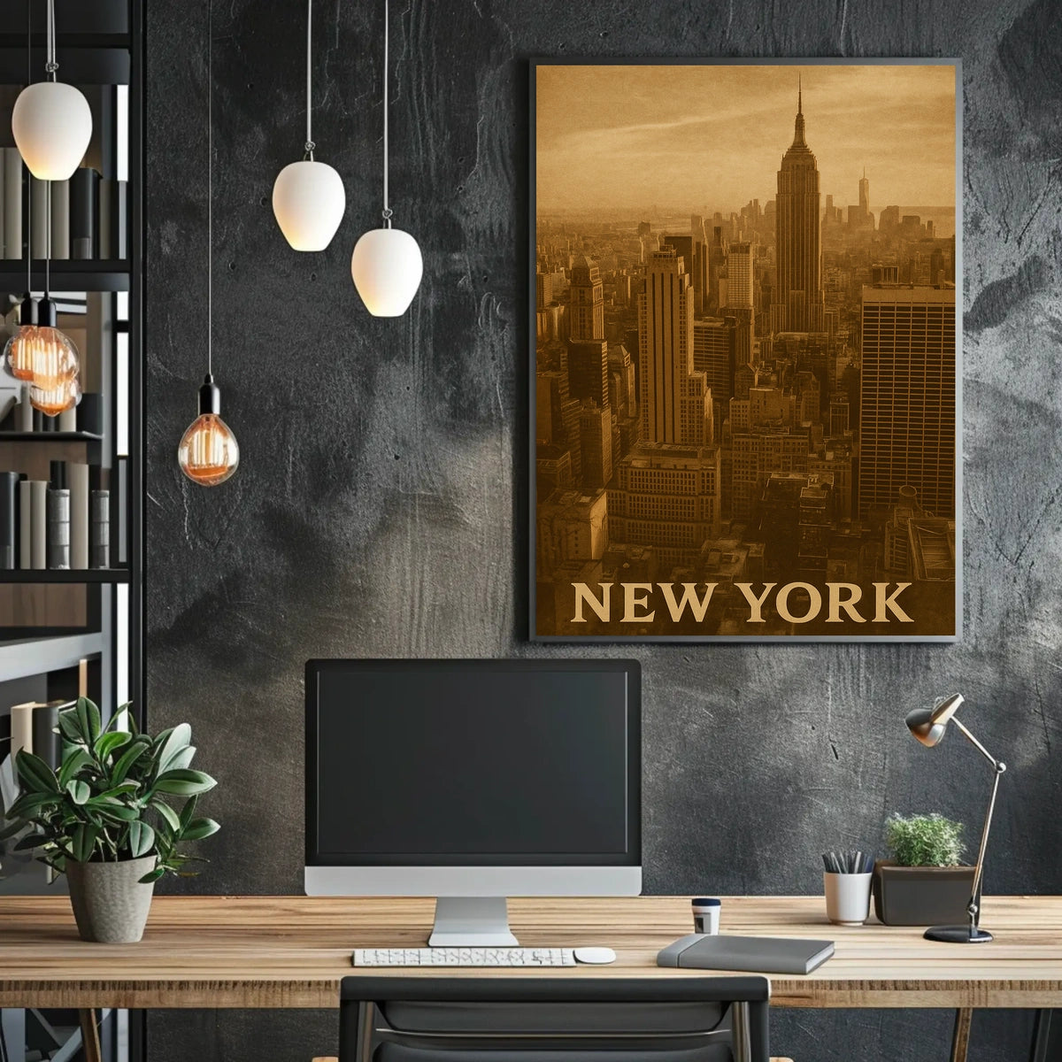 New York City Skyline Poster