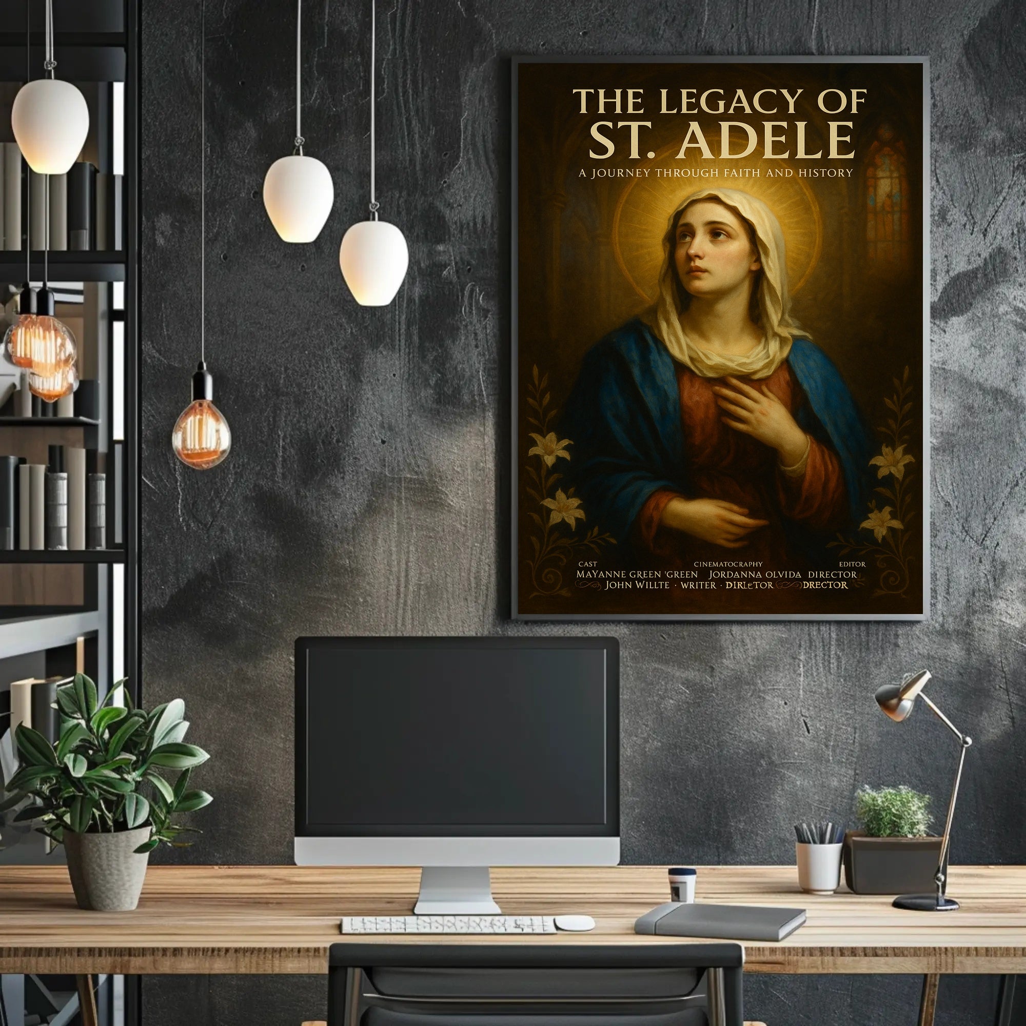 The Legacy of St. Adele Poster PosterGoat