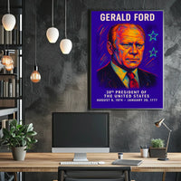 Gerald Ford 38th President Poster