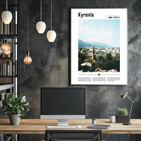 Kyrenia Mediterranean Escape Travel Poster PosterGoat