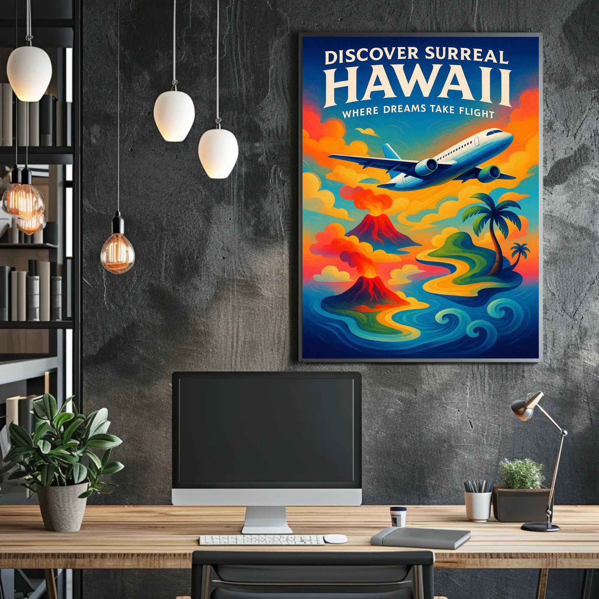 Discover Surreal Hawaii Poster PosterGoat