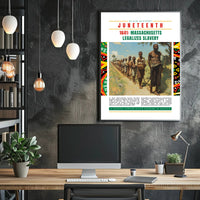 Black History Event: 1641 Slavery Legalization Educational Poster