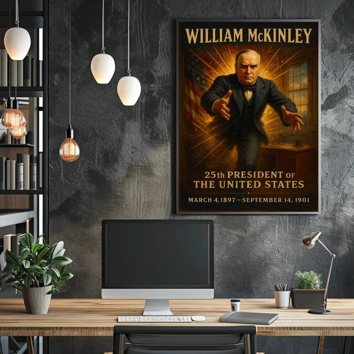 William McKinley 25th President Poster