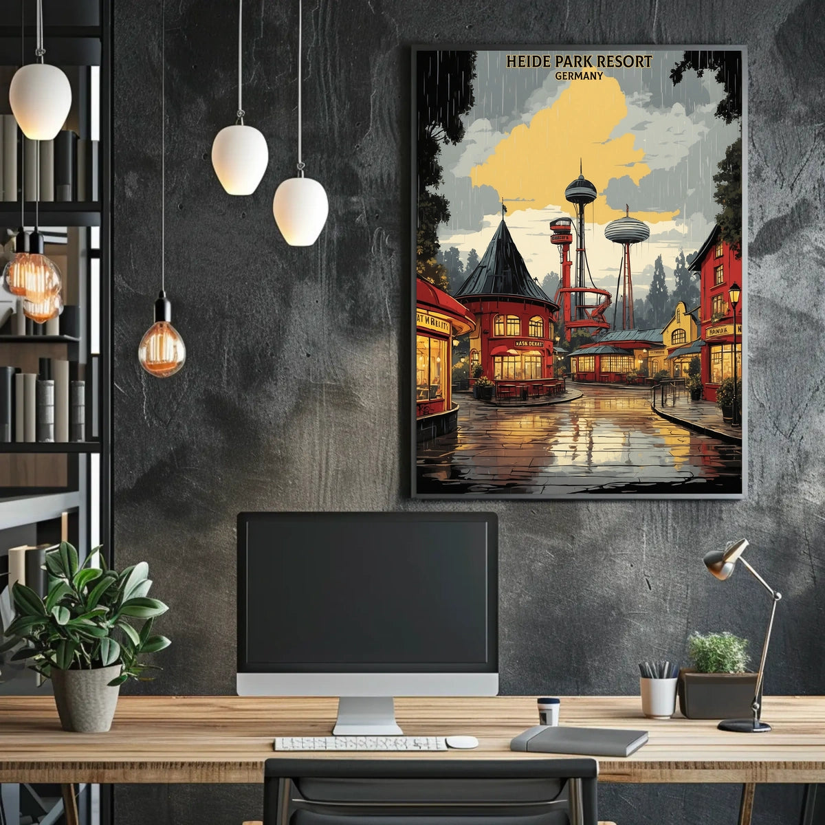 Heide Park Resort Germany Poster