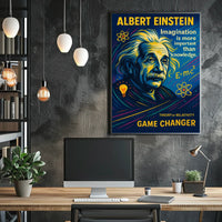 Albert Einstein Game Changer Poster