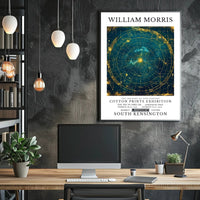 William Morris Cotton Prints Exhibition Poster