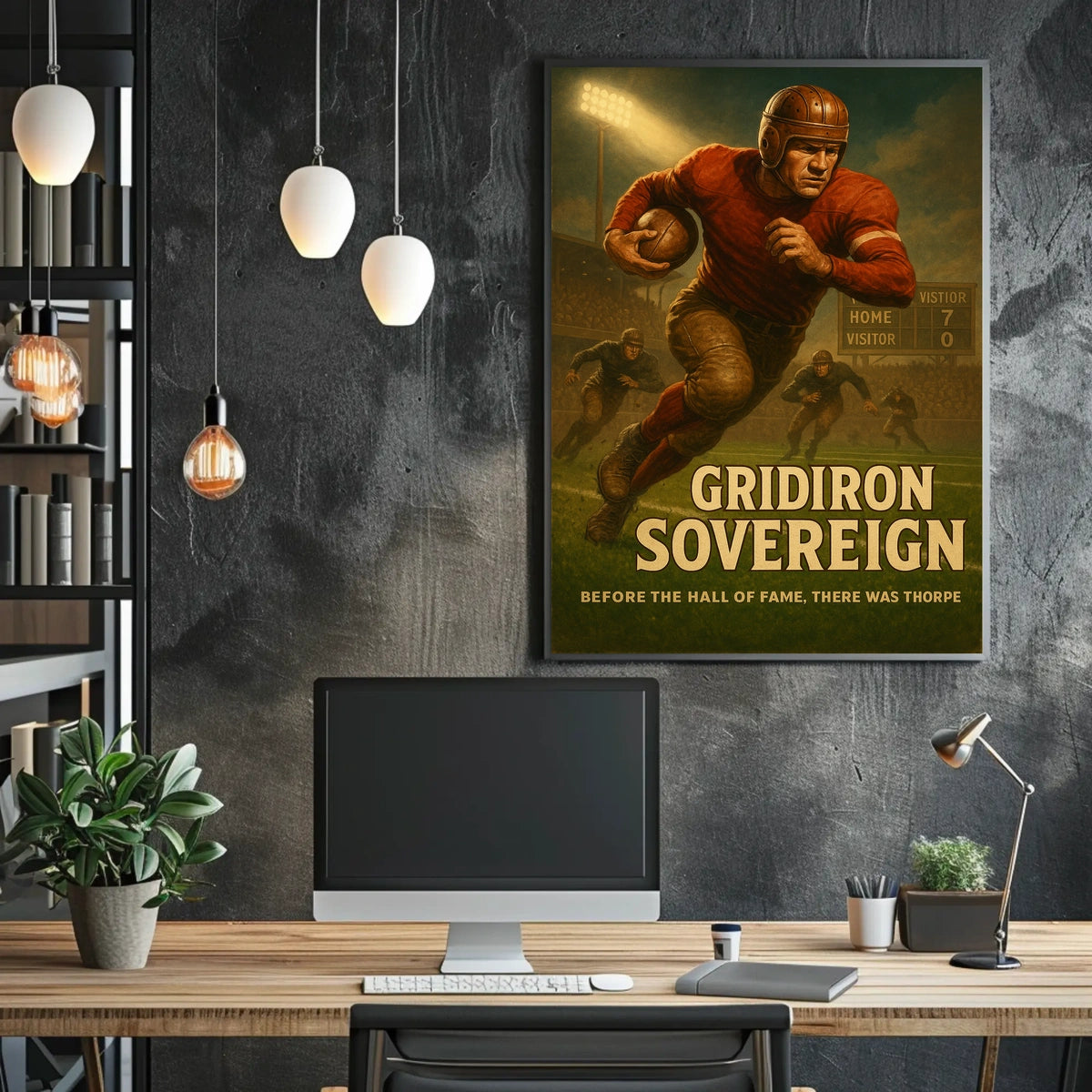 Gridiron Sovereign Football Poster