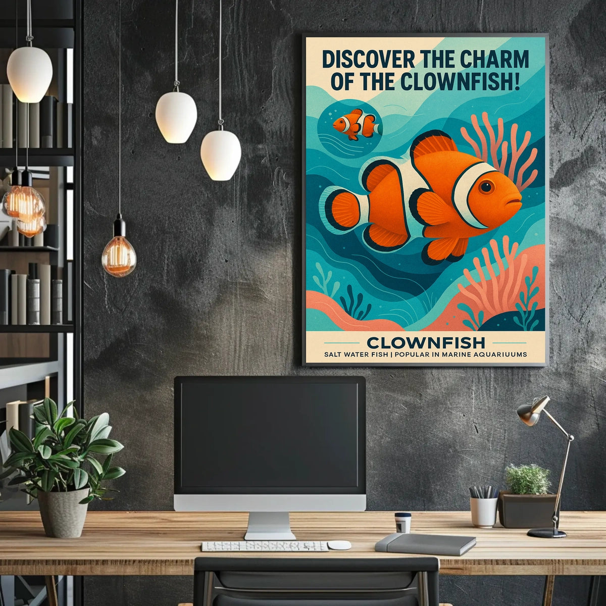 Discover The Charm Of The Clownfish Poster