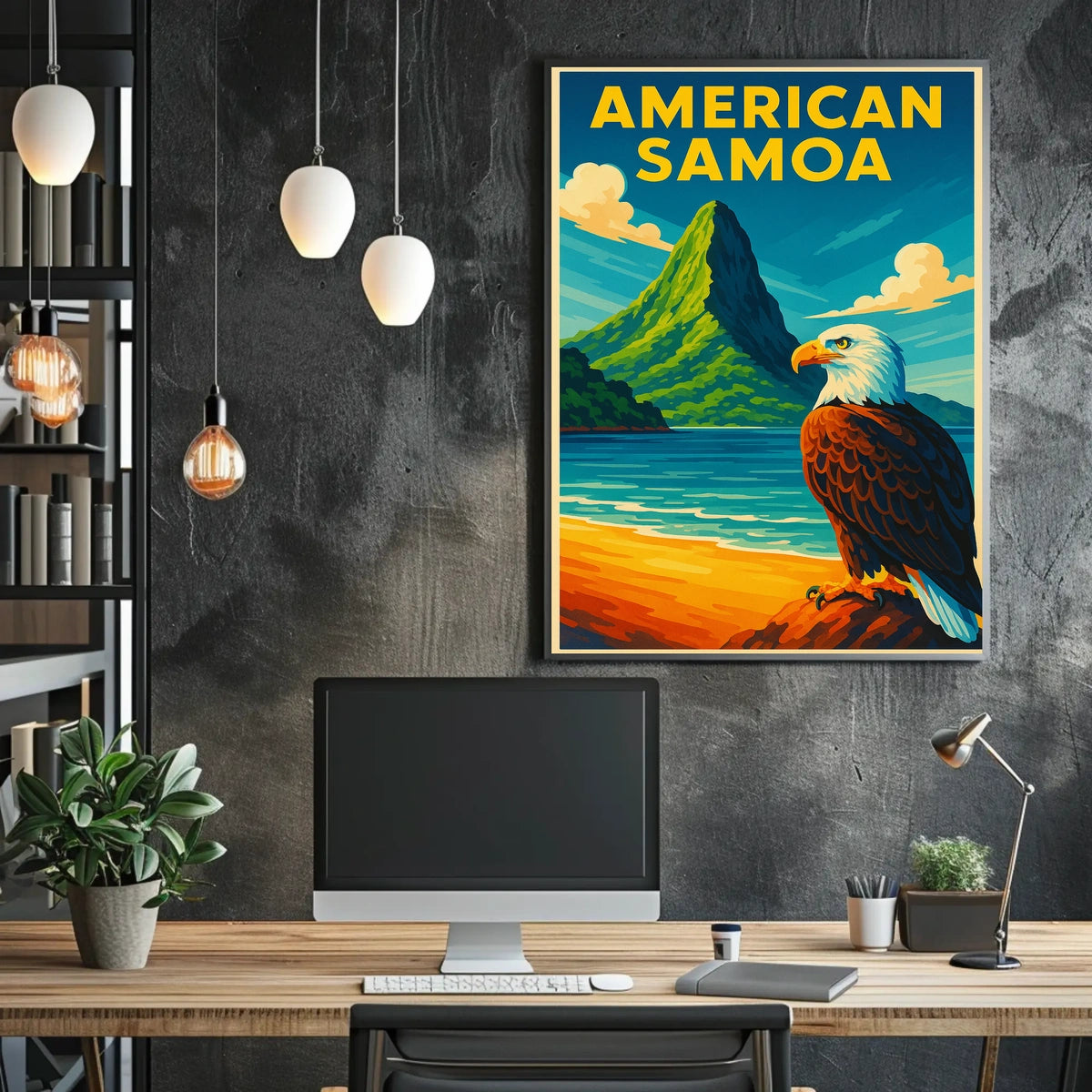 American Samoa Scenic Beauty Poster