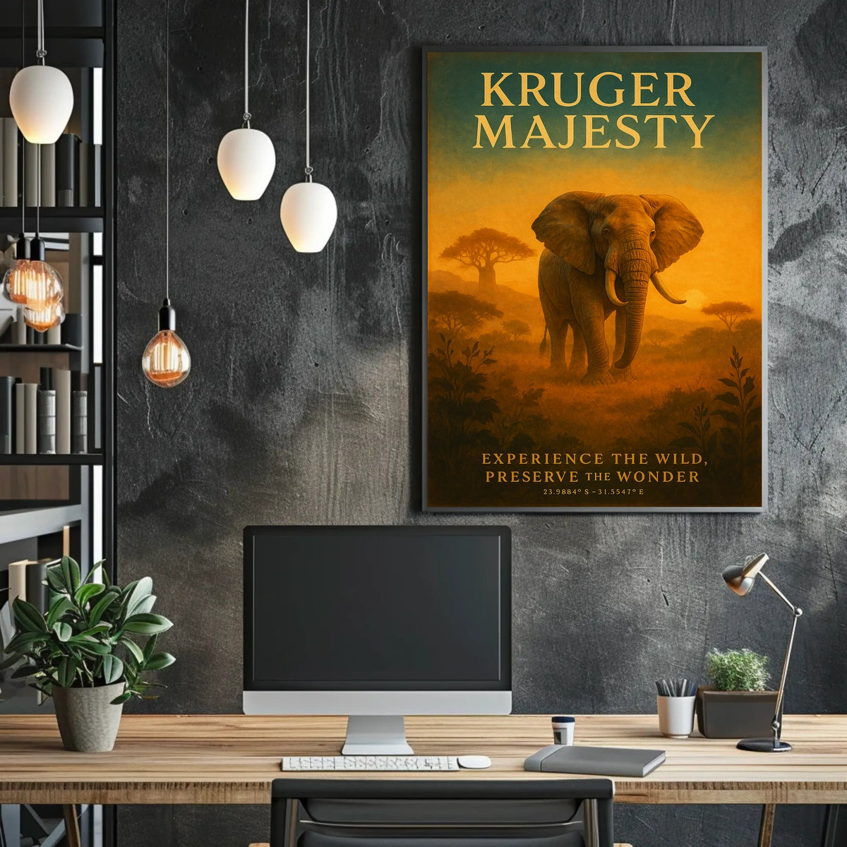 Kruger Majesty Poster