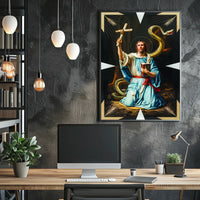 The Serpent and the Saint Poster