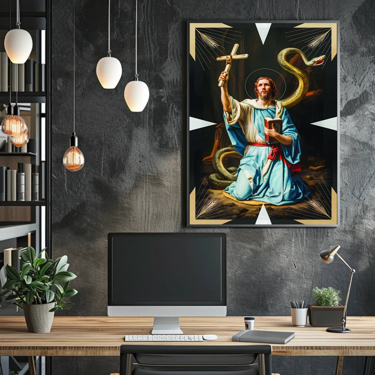 The Serpent and the Saint Poster